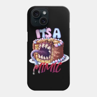 RPG Monster Reveal Cake Phone Case