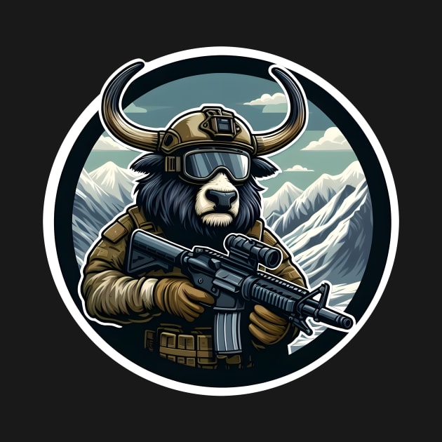 Tactical Yak by Rawlifegraphic