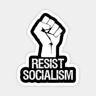 Resist Socialism - Anti Communism Anti SJW Magnet