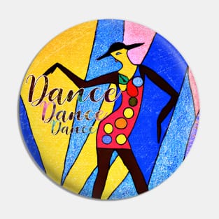 Dancing Girl Pin