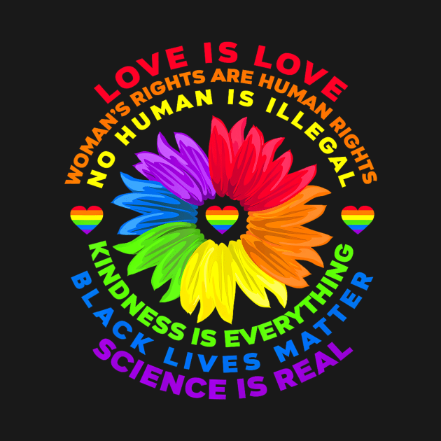 Human Black Lives Rights Science LGBT Pride by smoothsharkz