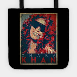 Vintage Popart Chaka Khan Tote