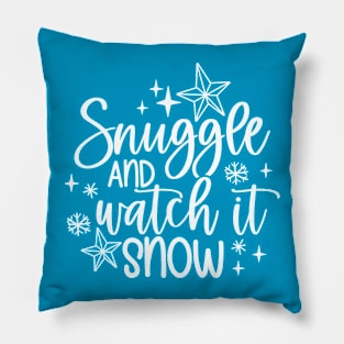 Snuggle and Watch it Snow Pillow