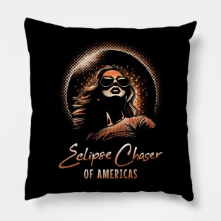 Solar Eclipse 2024 t shirt 40 Pillow