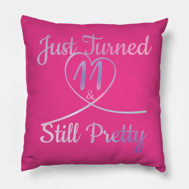 Born in 2007 Turned 11 Yrs. Still Pretty Birthday Girl Gift Pillow by Freid