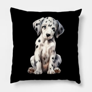 Puppy Dalmatian Pillow