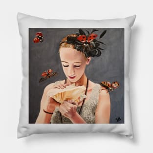 Ladybird, Ladybird, fly to Me Pillow