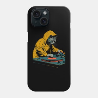 Cat DJ Drive Phone Case