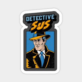 Detective Sus - Gen Z Slang Magnet