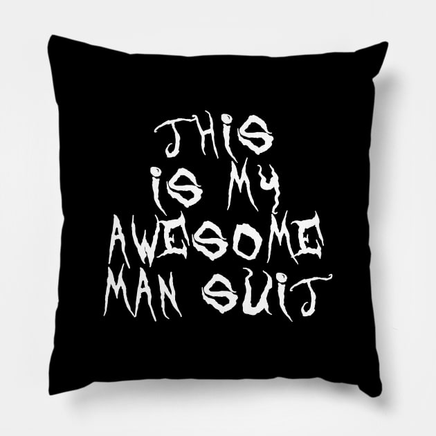 Spooky Retro 90's Scifi Horror Cult Film Movie Quote Pillow by BoggsNicolas