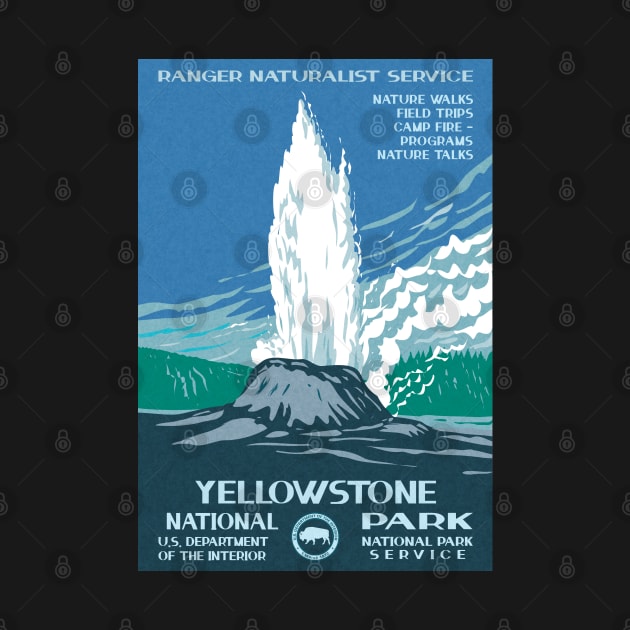 Yellowstone National Park WPA by JordanHolmes