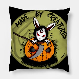 Grim Bunny Pillow