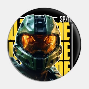 Halo game quotes - Master chief - Spartan 117 - Realistic #3 Pin