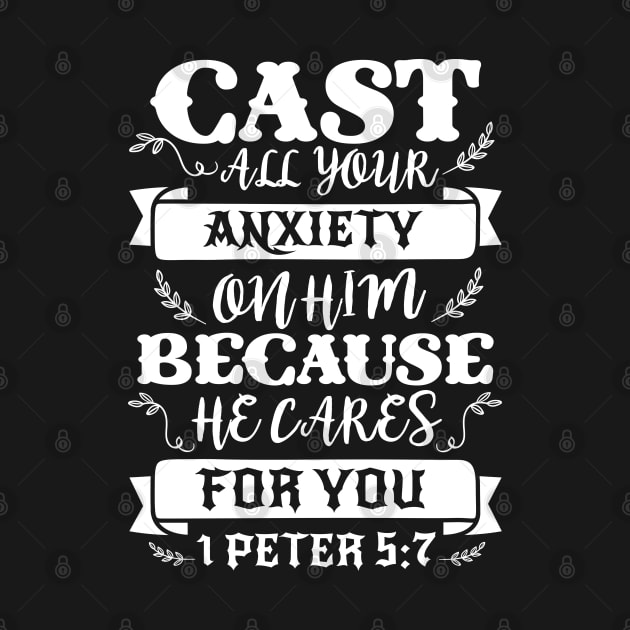 1 Peter 5:7 by Plushism