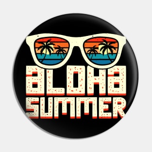 Aloha Summer T Shirt For Women Men Pin