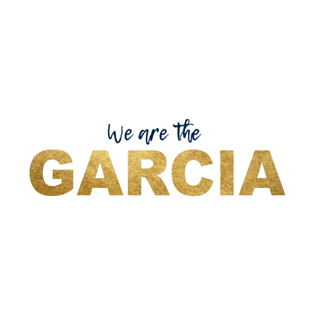 WE ARE GARCIA (blue) by Utopic Slaps