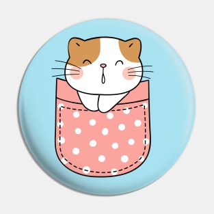 Cute Pocket Kitty V3 Pin