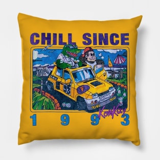 Vintage Chilling since 1993 KonKay Pillow