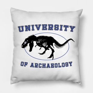 University of Archaeology - Tyrannosaurus Rex Dinosaur Fossil Pillow