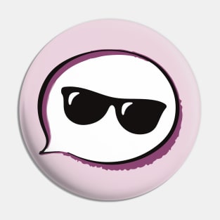 BTS Butter sunglasses purple Pin