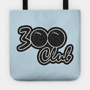 300 CLUB - PERFECT GAME - BLACK DESIGN Tote