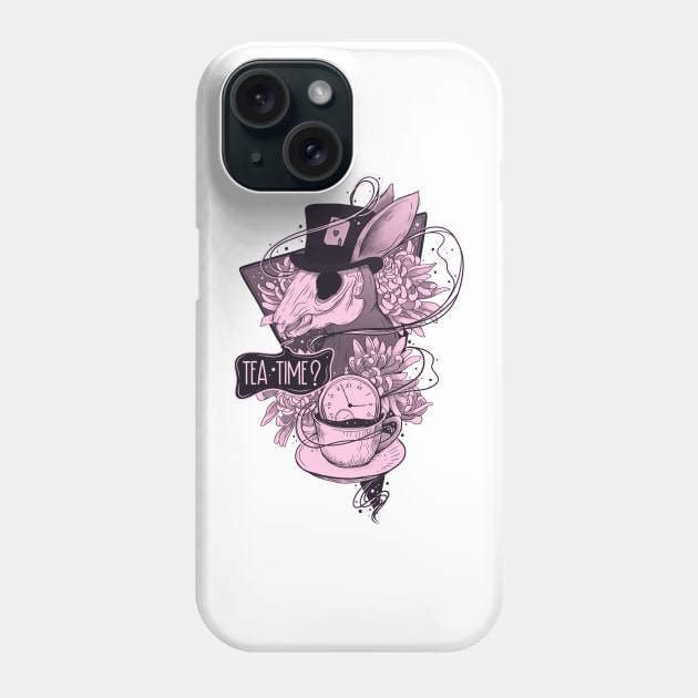 Tea Time Phone Case by Jess Adams