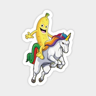 Banana Unicorn Joyride Magnet