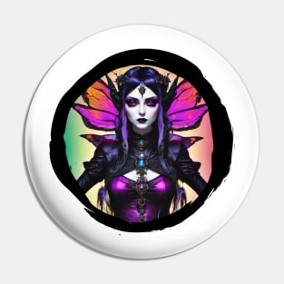 Goth Faerie Pin