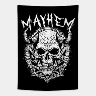 Mayhem Horror Design Tapestry