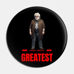 Greatest Jerry Garcia Pin