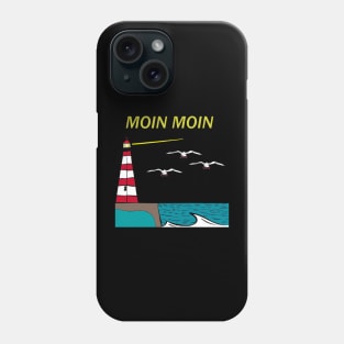 North Sea Lighthouse Phone Case