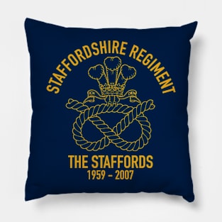 Staffordshire Regiment Pillow