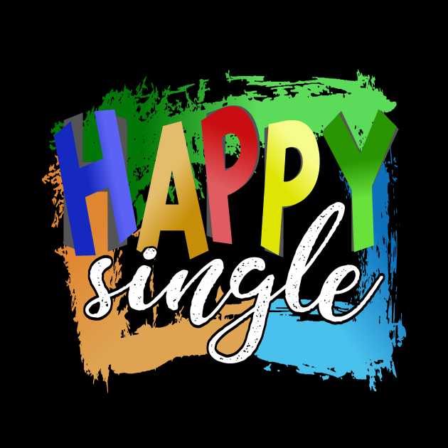 Happy Single - Happy Single - Mug | TeePublic UK