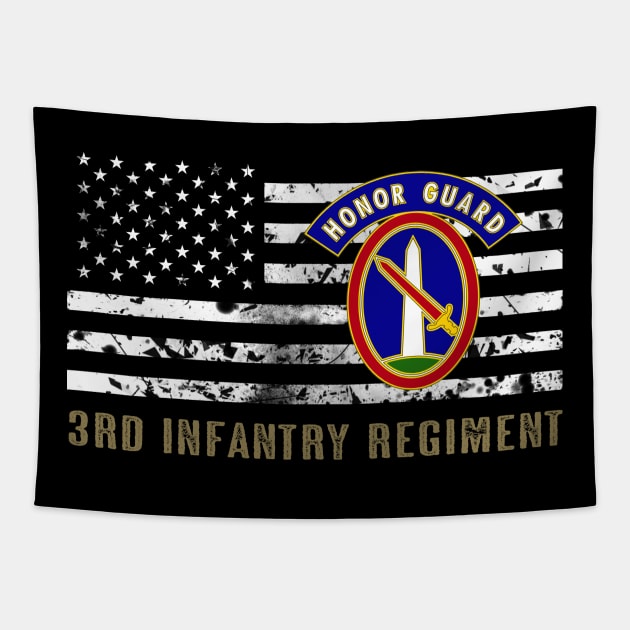 3rd Infantry Regiment Tapestry by Jared S Davies