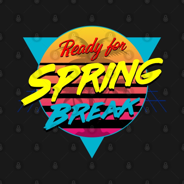 Rad Spring Break Retro 80's Beach Neon Summer Vacation Meme by BoggsNicolas