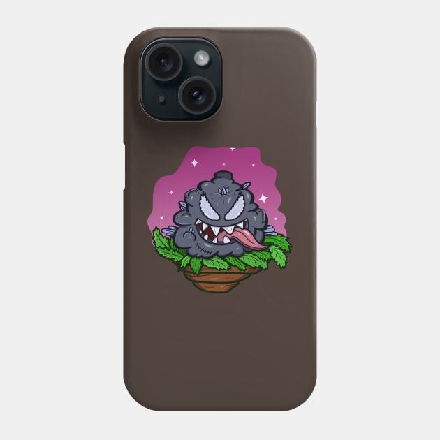 Monster Black Weed Bud. Phone Case by tedykurniawan12