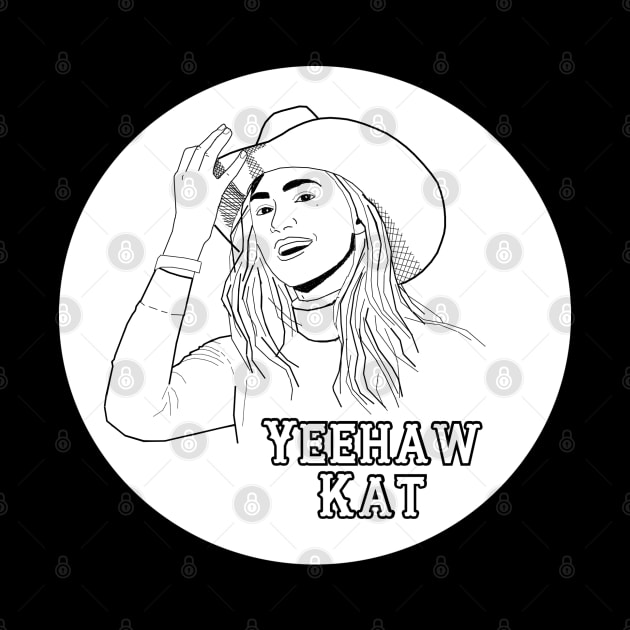 Yeehaw Kat - White by PurgatoryArchaeologicalSurvey