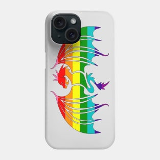 Gay Pride Dragon Phone Case