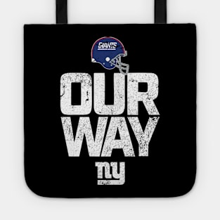 New York Giants Football Helmet Tote