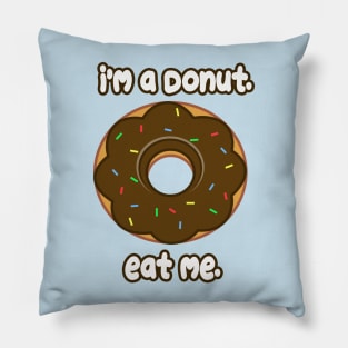 Eat Me Donut Pillow