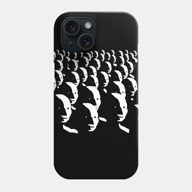 NPC Wojak Group - Meme Phone Case by gin3art