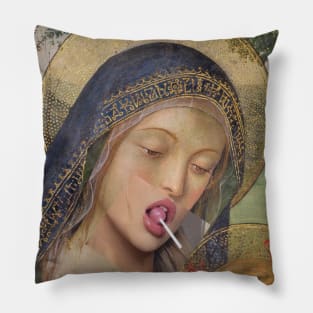 Madonna Della Pace X @bybrookelle Pillow