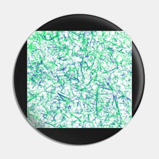 Amazing green and blue design Pin