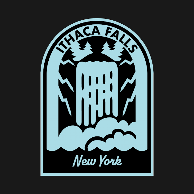 Ithaca Falls New York by HalpinDesign