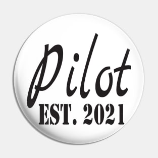 Pilot EST.2021 Pin