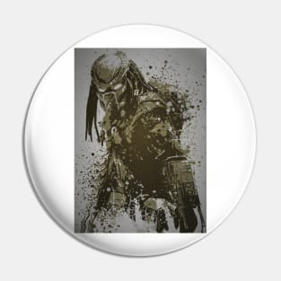 splatter predator Pin