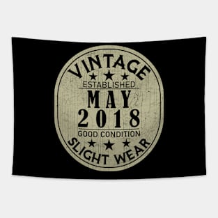 Vintage Established May 2018 - Good Condition Slight Wear Tapestry