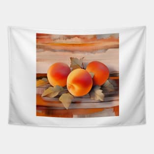 Still Life with Peaches Tapestry