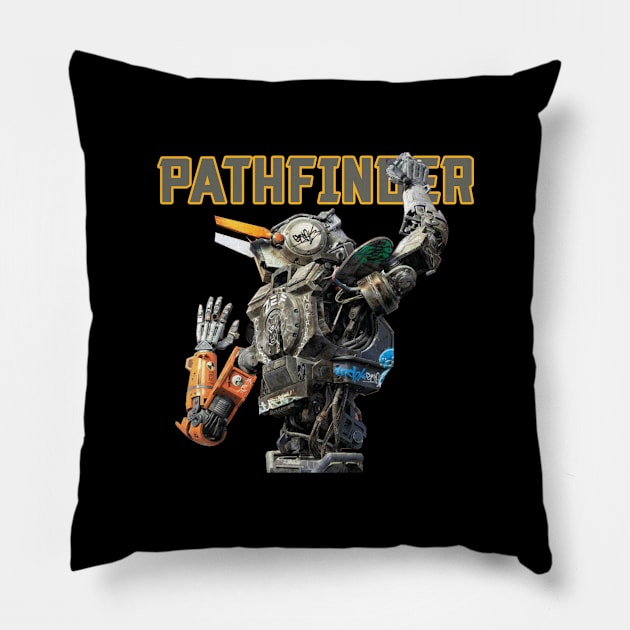 pathfinder Pillow by mgalodesign