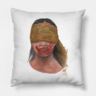 MMIW Watercolor Pillow